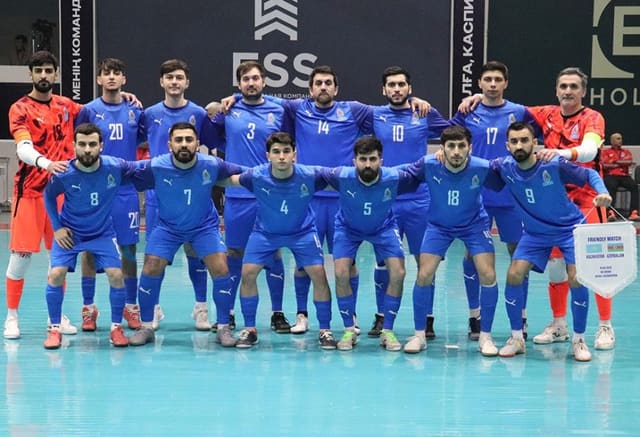 Futzal üzrə Azərbaycan millisinin oyunlarının təqvimi açıqlanıb