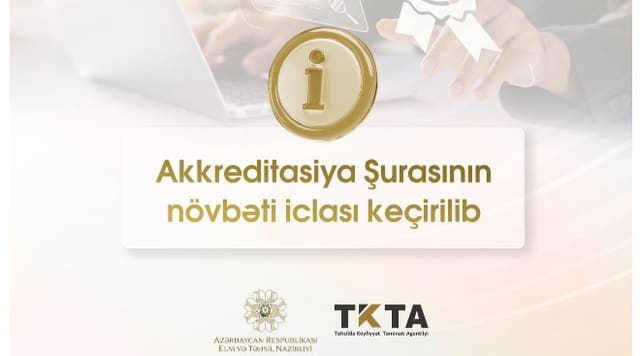 Akkreditasiya Şurası ali təhsil müəssisələri və təhsil proqramları üzrə qərarlar qəbul edib