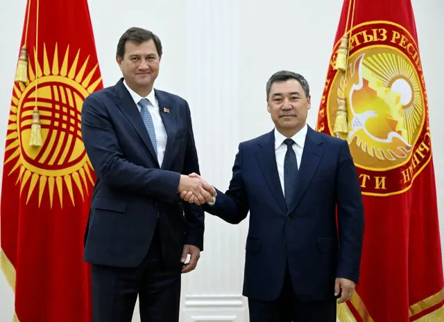 Sadır Japarov Belarus XİN rəhbəri ilə görüşüb