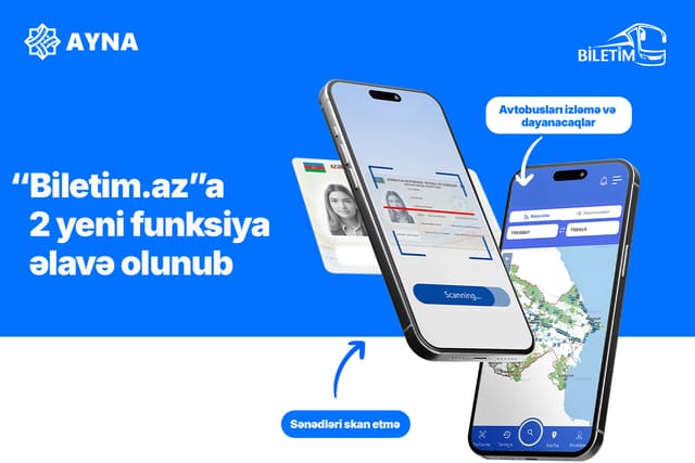 AYNA: “Biletim.az” portalında funksionallıq artırılıb