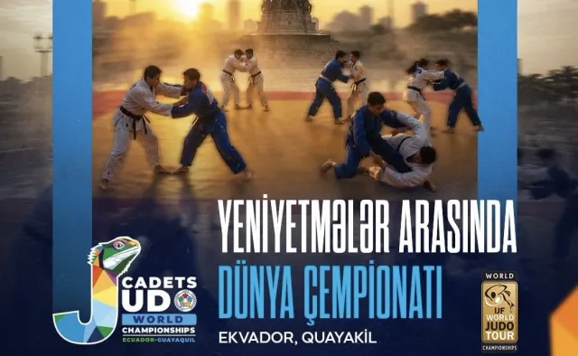 Azərbaycanı Ekvadorda keçirilən dünya çempionatında 14 cüdoçu təmsil edəcək