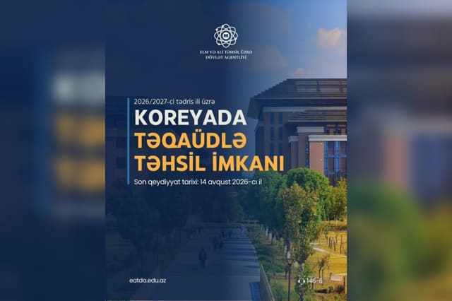Koreya İnkişaf İnstitutunda təqaüdlə təhsil imkanı