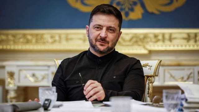  Zelenski Böyük Britaniyanın müdafiə naziri ilə görüşüb