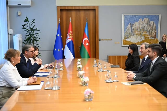 Vuçiç: "Azərbaycanla əlaqələrimiz qarşılıqlı etimada söykənir"