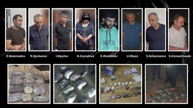 68 kiloqram narkotik dövriyyədən çıxarılıb