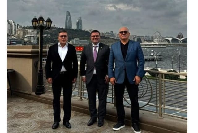 Avropa Ağırlıqqaldırma Federasiyasının prezidenti Bakıya gəlib