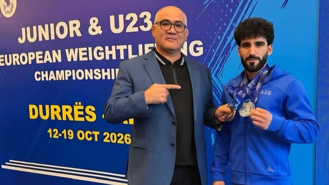 Azərbaycan atleti U23 və gənclərin Avropa birinciliyində 3 medal qazanıb