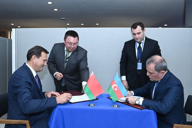 Azərbaycan və Belarus 2027–2028-ci illər üçün əməkdaşlıq planı imzalayıb
