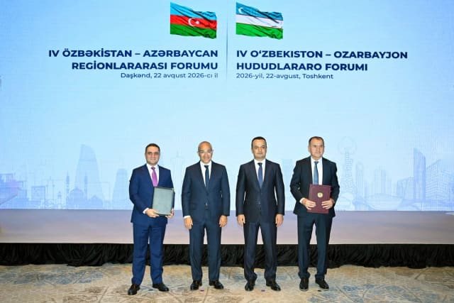 Azərbaycan və Özbəkistan arasında əməkdaşlığa dair sənədlər imzalanıb