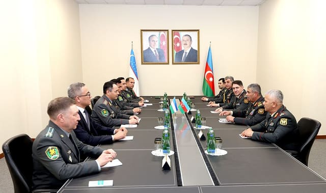 Azərbaycan və Özbəkistan Müdafiə nazirlikləri arasında "İkitərəfli Hərbi Əməkdaşlıq" planı imzalanıb