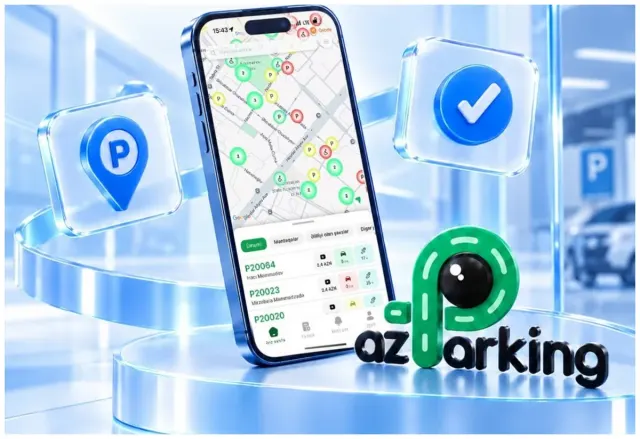 "AzParking" tətbiqinə yeni funksiyalar əlavə edilib