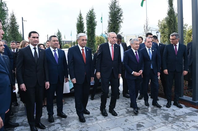 Ceyhun Bayramov Türk Dövlətləri Sivilizasiya Parkının açılış mərasimində iştirak edib