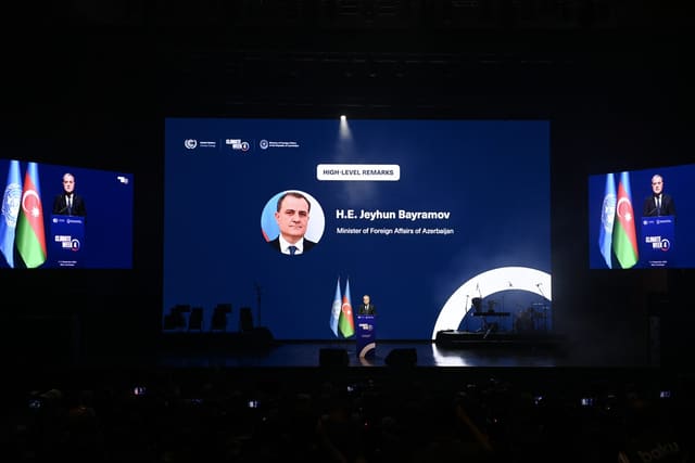 XİN rəhbəri: Xəzərdəki azalma iqlim dəyişikliyinin ən bariz nümunəsidir