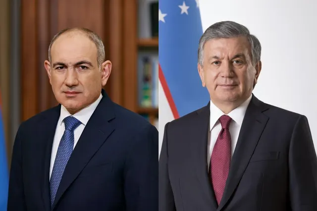 Ermənistanın Baş naziri ilə Özbəkistan Prezidenti arasında telefon danışığı olub