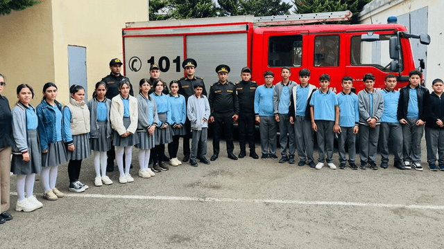 FHN növbəti “açıq qapı günü” tədbirləri keçirib - Fotolar