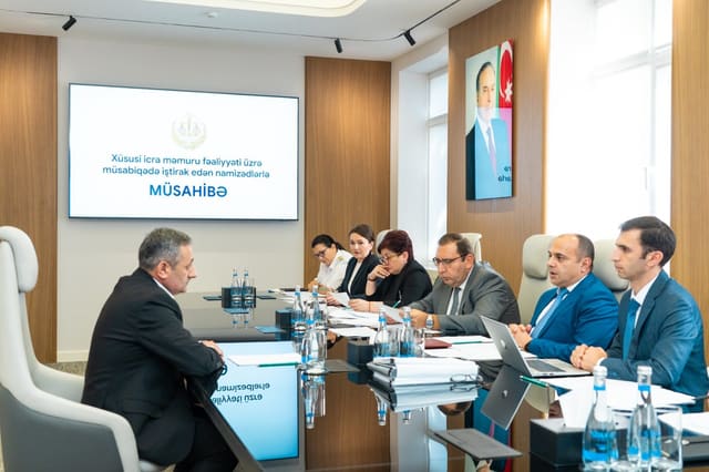 Xüsusi icra məmuru fəaliyyəti ilə bağlı namizədlər ilkin icbari hazırlığa cəlb olunacaqlar