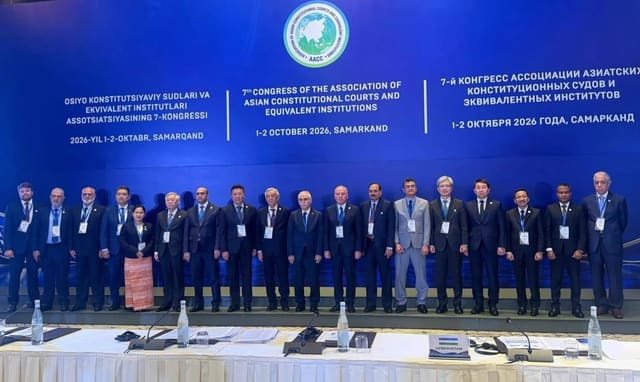 Azərbaycan və Özbəkistan arasında konstitusiya ədalət mühakiməsinin inkişafı müzakirə edilib