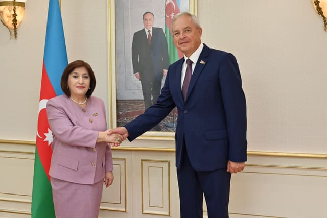Azərbaycan  - Belarus parlamentlərarası əlaqələri müzakirə edib