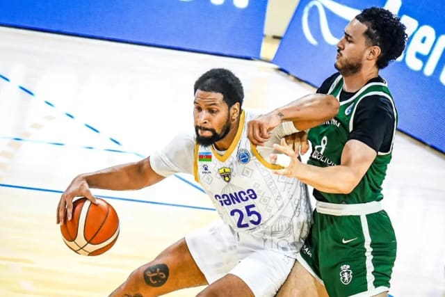 "Gəncə" FİBA Avropa Kubokunda "Sportinq"ə qalib gəlib