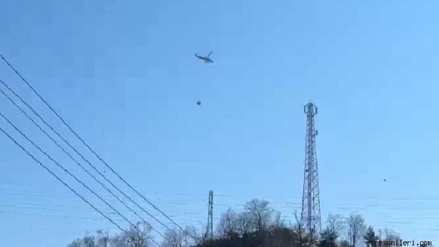 Giresunda helikopter qəzaya uğrayıb