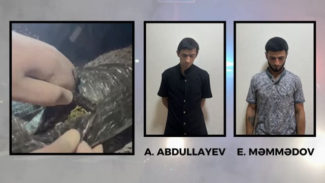 Göyçayda 3 kiloqramdan artıq narkotik vasitə aşkarlanıb