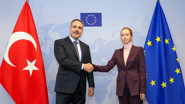 Hakan Fidan Kaya Kallasla görüşüb