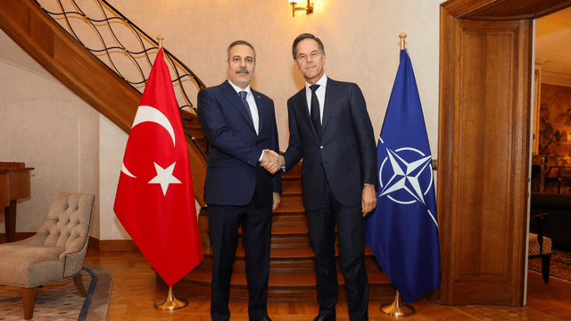 Hakan Fidan NATO baş katibi ilə görüşüb