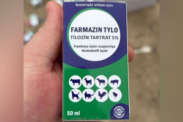İdxal olunan baytarlıq preparatında uyğunsuzluq aşkarlanıb