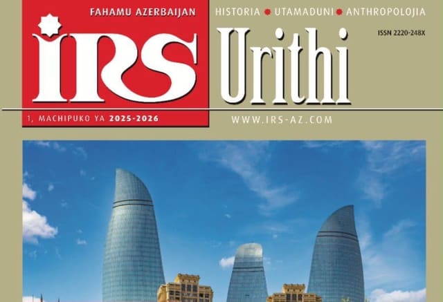 “IRS” jurnalının ilk suahili dilli sayı nəşr olunub
