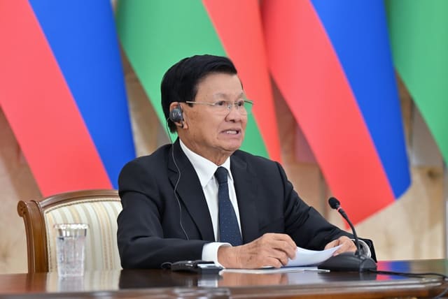 Laos Prezidenti: Ümid edirəm ki, gələcəkdə Azərbaycan investorları ölkəmizə daha çox sərmayə yatıracaqlar
