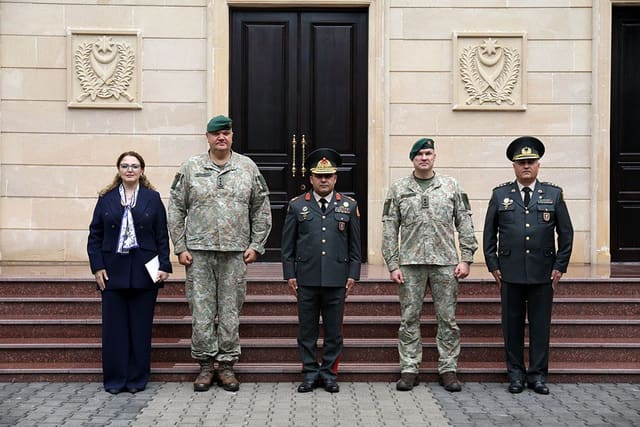 Delegation of Lithuanian Military Academy visits Azerbaijan