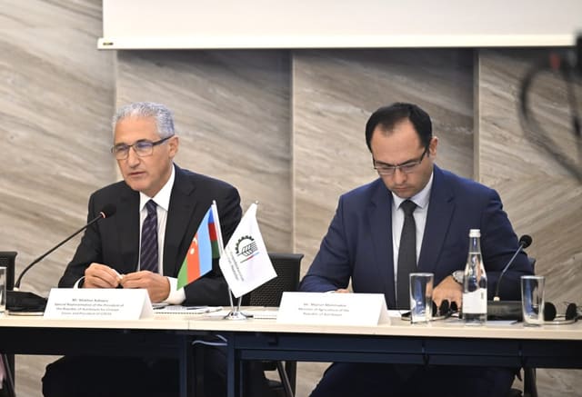 Muxtar Babayev: Kənd təsərrüfatında iqlim davamlılığı fermerə qədər çatmalıdır
