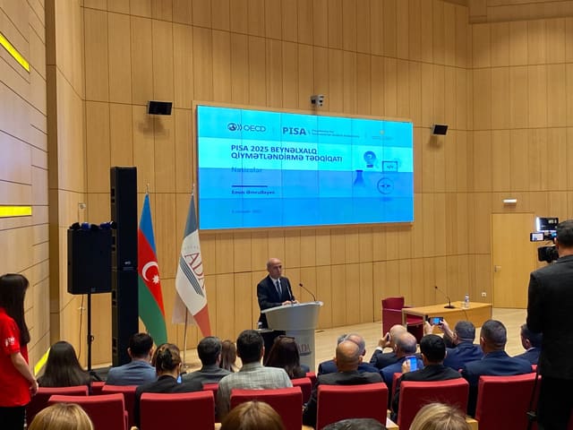 Nazir: PISA-nı 91 ölkədən 760 min şagird təmsil edir