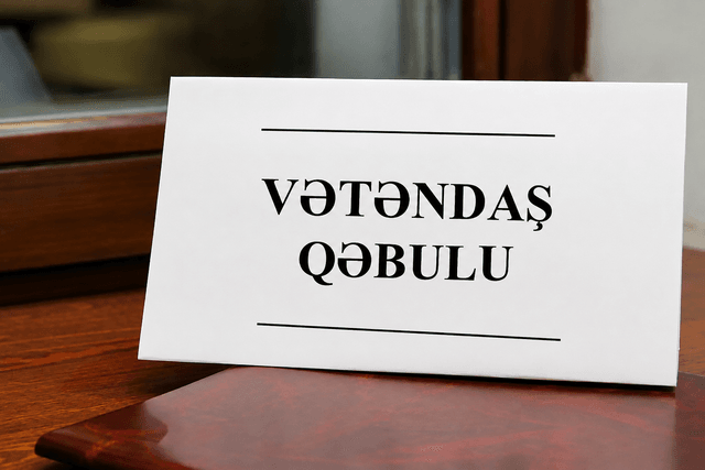 Nazirlərin sentyabr ayı üçün vətəndaş qəbulu cədvəli açıqlanıb