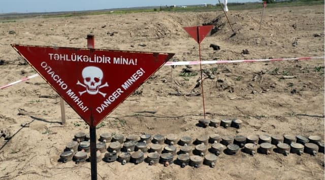 Ötən həftə ərzində nə qədər ərazi minalardan təmizlənib?