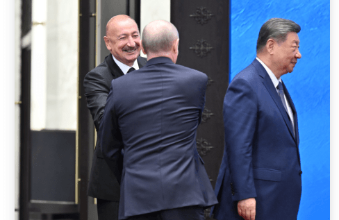 Peskov: Putin və İlham Əliyev Bişkekdə ayaqüstü danışıqlar aparıblar
