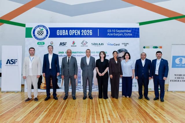 Qubada beynəlxalq şahmat festivalına start verilib