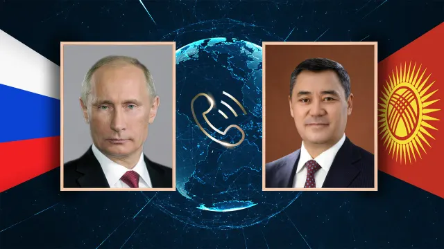 Sadır Japarov Vladimir Putinlə telefon danışığı aparıb
