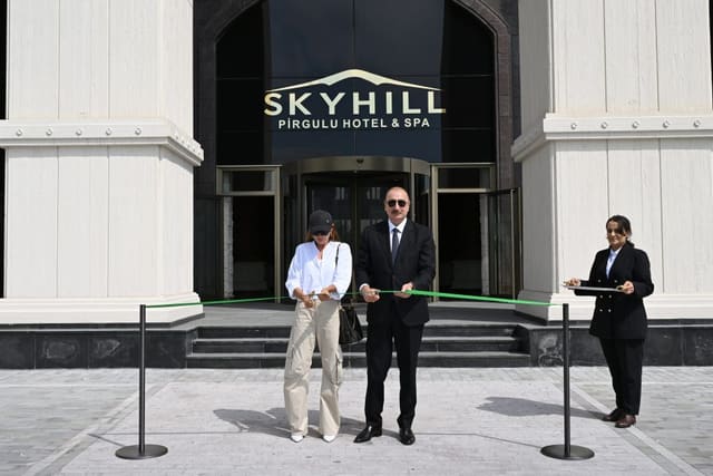 Şamaxıda “Pirqulu Park” hotelinin açılışı olub - YENİLƏNİB