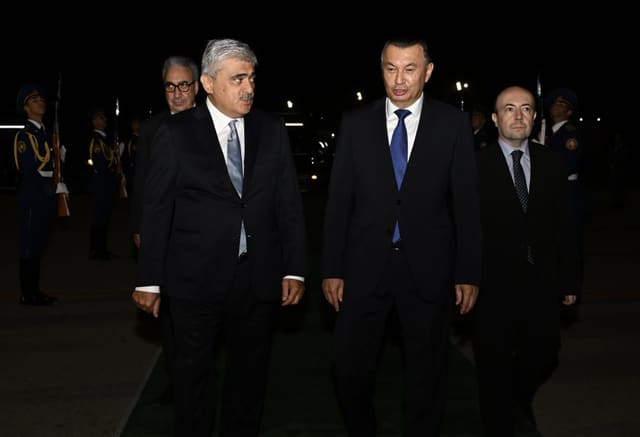 Tacikistanın Baş naziri Azərbaycana səfərə gəlib