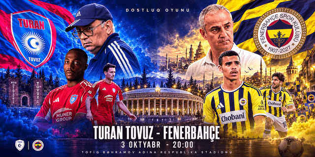 "Turan Tovuz" - "Fənərbağça" matçının tarixi açıqlanıb