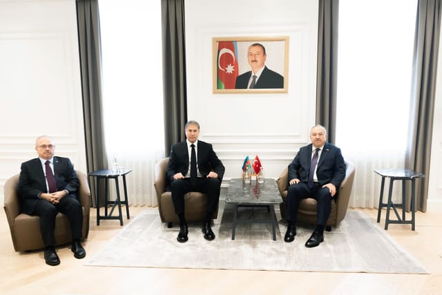 Vilayət Eyvazov Türkiyənin emniyet genel müdiri ilə görüşüb