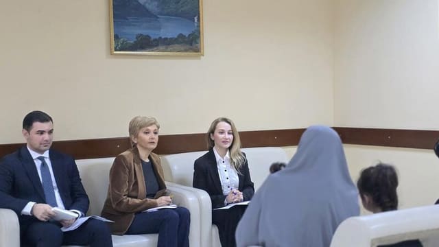 Ombudsman nümayəndələri Suriyadan repatriasiya edilmiş qadın və uşaqlarla görüşüb