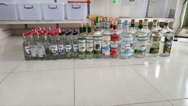 Astara və Lənkəranda marketdə saxta alkoqollu içkilər aşkarlanıb