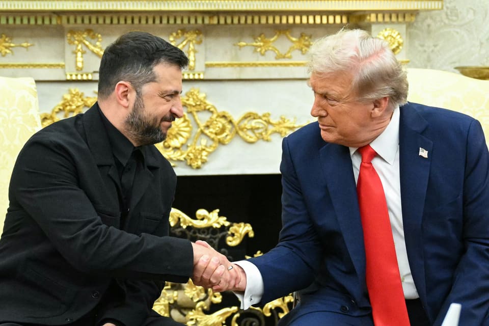 Zelenski yaxın gələcəkdə Trampla görüşmək barədə razılığa gəldiyini açıqlayıb