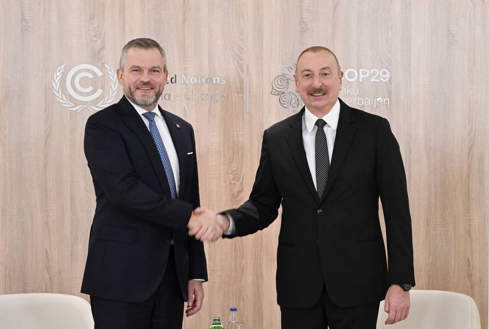 Slovakiya Prezidenti Azərbaycan dövlət başçısını təbrik edib