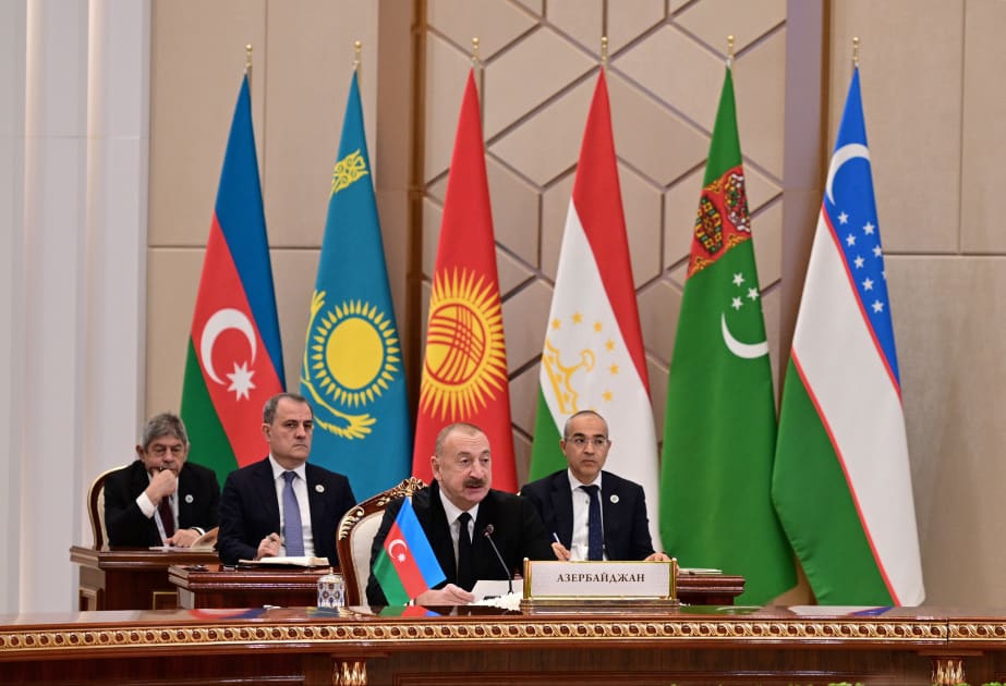 Prezident: Mərkəzi Asiya və Azərbaycan artıq qlobal miqyasda nüfuzu əhəmiyyətli dərəcədə artan vahid geosiyasi və geoiqtisadi regiondur