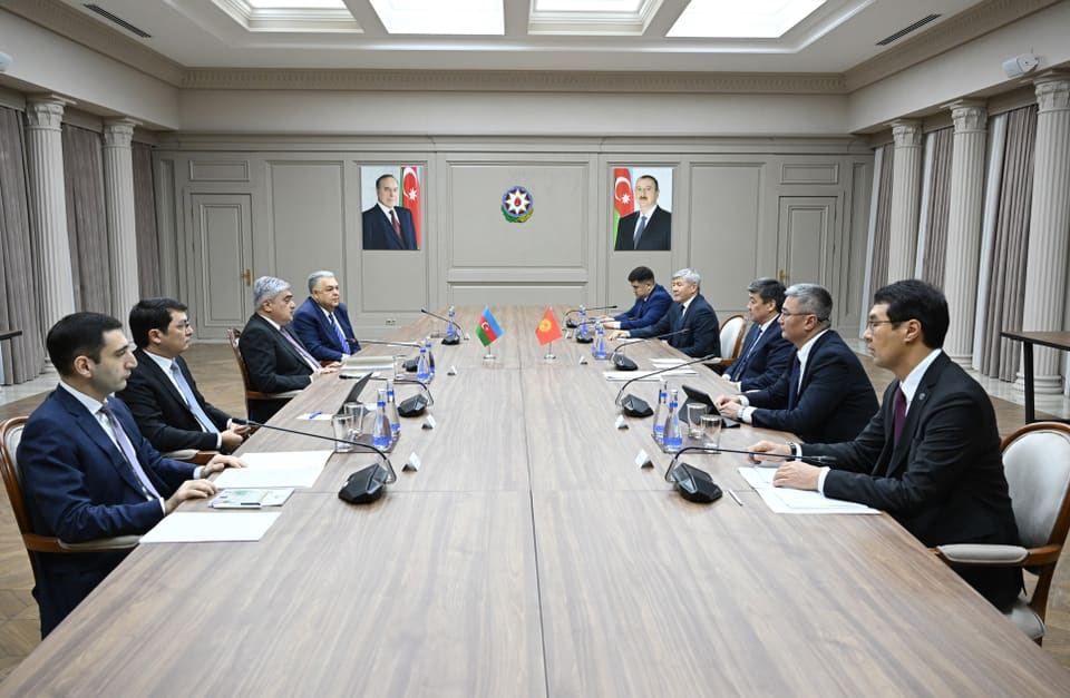 Azərbaycanla Qırğızıstan arasında Hökumətlərarası Komissiyanın 6-cı iclası keçirilib
