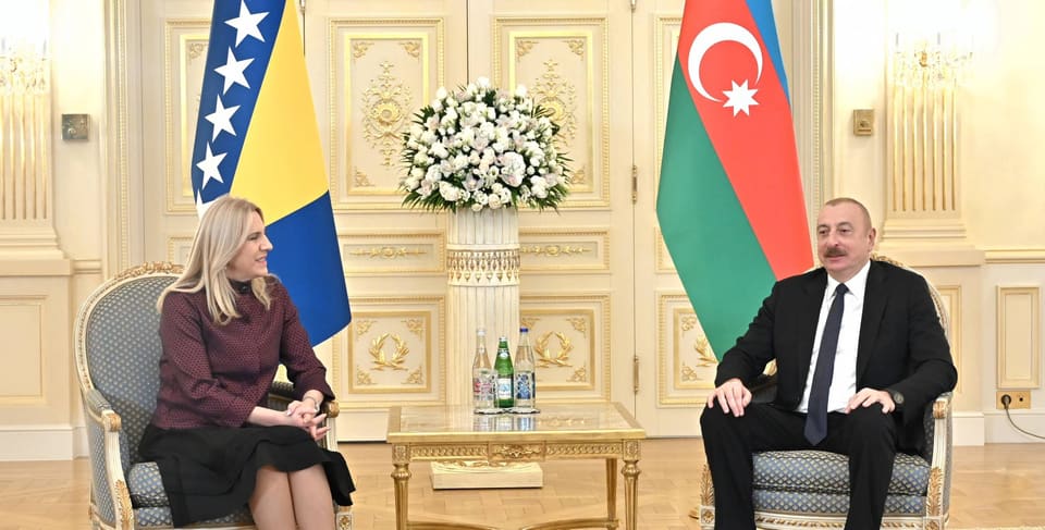 Bosniya və Herseqovinanın Rəyasət Heyətinin üzvü Prezident İlham Əliyevi təbrik edib