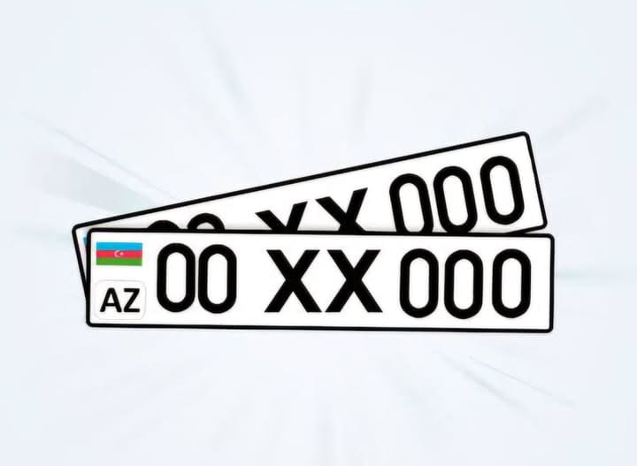 Avtomobil nömrələri yeni versiyada veriləcək - FOTO